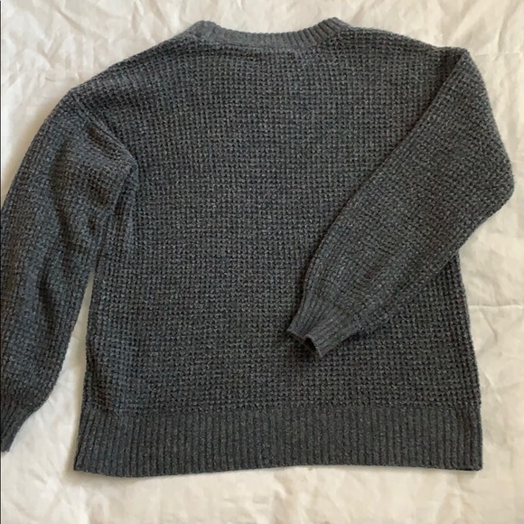 Women’s small charcoal grey American Eagle sweater - Picture 3 of 6
